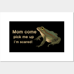 Mom come pick me up I'm scared Posters and Art